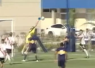 El gol de Flabian Londoño en el Superclásico de la reserva