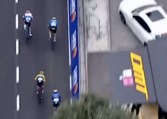Así se desafía Sergio Higuita con Van der Poel y Van Aert