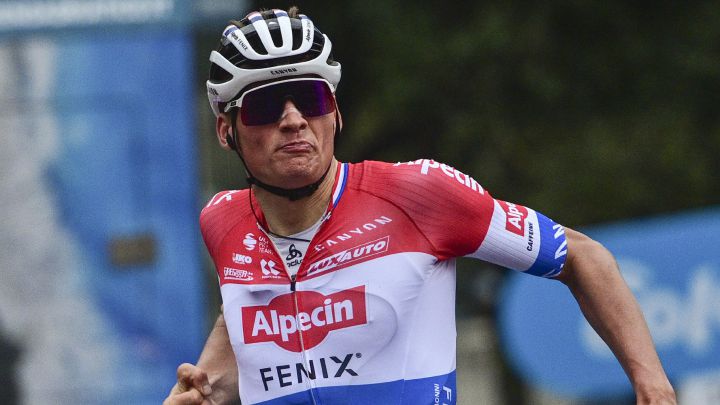 Mathieu Van der Poel ganó la etapa de la Tirreno Adriático que comenzó en Castellalto y terminó en Castelfidardo tras un recorrido de 205 kilómetros