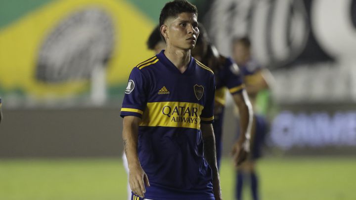 Jorman Campuzano, volante colombiano de Boca Juniors