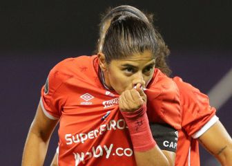 Catalina Usme, goleadora histórica de la Libertadores