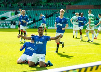 Alfredo Morelos es víctima de insultos racistas en Escocia