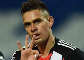 Santos Borré estaría de nuevo en la mira de la Lazio