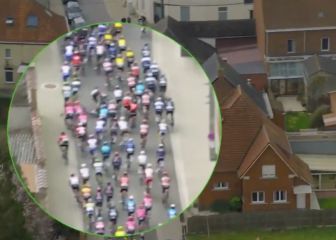 Dura caída de Fernando Gaviria en la E3 Saxo Bank Classic