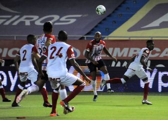 Junior y Santa Fe dividen puntos en Barranquilla