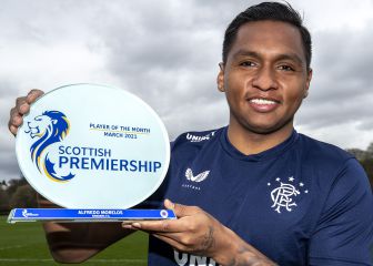 Morelos, mejor jugador de marzo en la liga escocesa