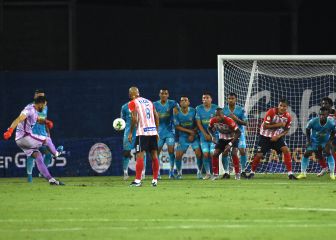 Junior derrota a Jaguares y se acomoda en el grupo de los 8