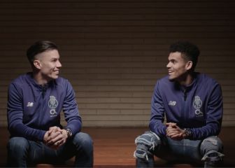 Uribe y Díaz, orgullosos de los colombianos en Porto