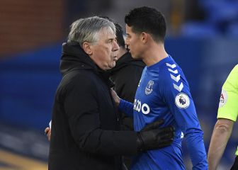 Ancelotti explica por qué sacó a James ante Crystal Palace