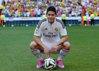 James, entre los fichajes más caros de la historia del Madrid