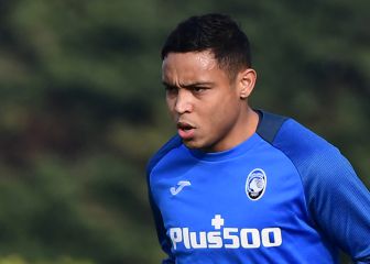 Muriel entrena por separado tras molestia en su espalda