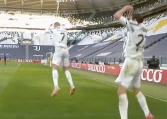 El gol de Cristiano en una jugada descomunal de Chiesa