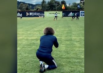 Las eufóricas indicaciones de Gamero antes del clásico