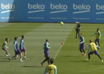 Messi parece estar listo para El Clásico con su última práctica