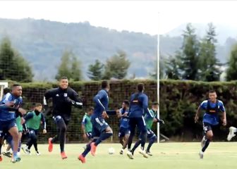 Buen ambiente en Millonarios antes del clásico bogotano