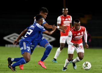 Millonarios remonta ante Santa Fe y clasifica