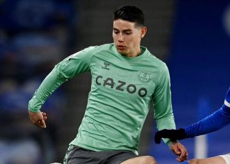 James, entre los peores calificados en Everton