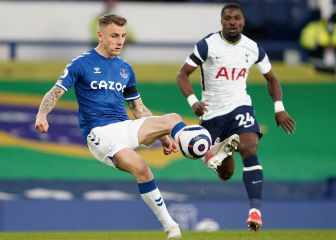 Everton y Tottenham empatan en el arranque de la fecha 32