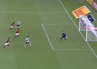 El gol de Germán Cano ante Flamengo en modo Matador