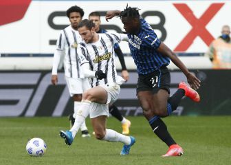 Con Muriel y Zapata, Atalanta vence a la Juventus