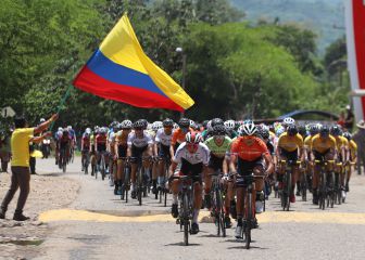 Luis Chía se lleva la segunda etapa de la Vuelta a Colombia