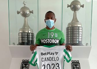 Yerson Candelo renueva con Atlético Nacional hasta 2023