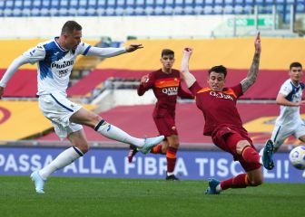 Atalanta empata ante la Roma en el Olímpico