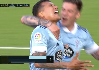 El gol de cabeza de Jeison Murillo contra el Osasuna
