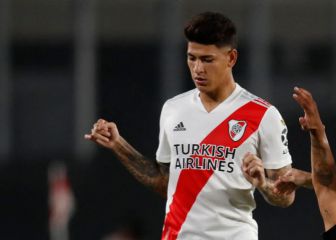 Carrascal vuelve a destacar con River y se lleva los elogios