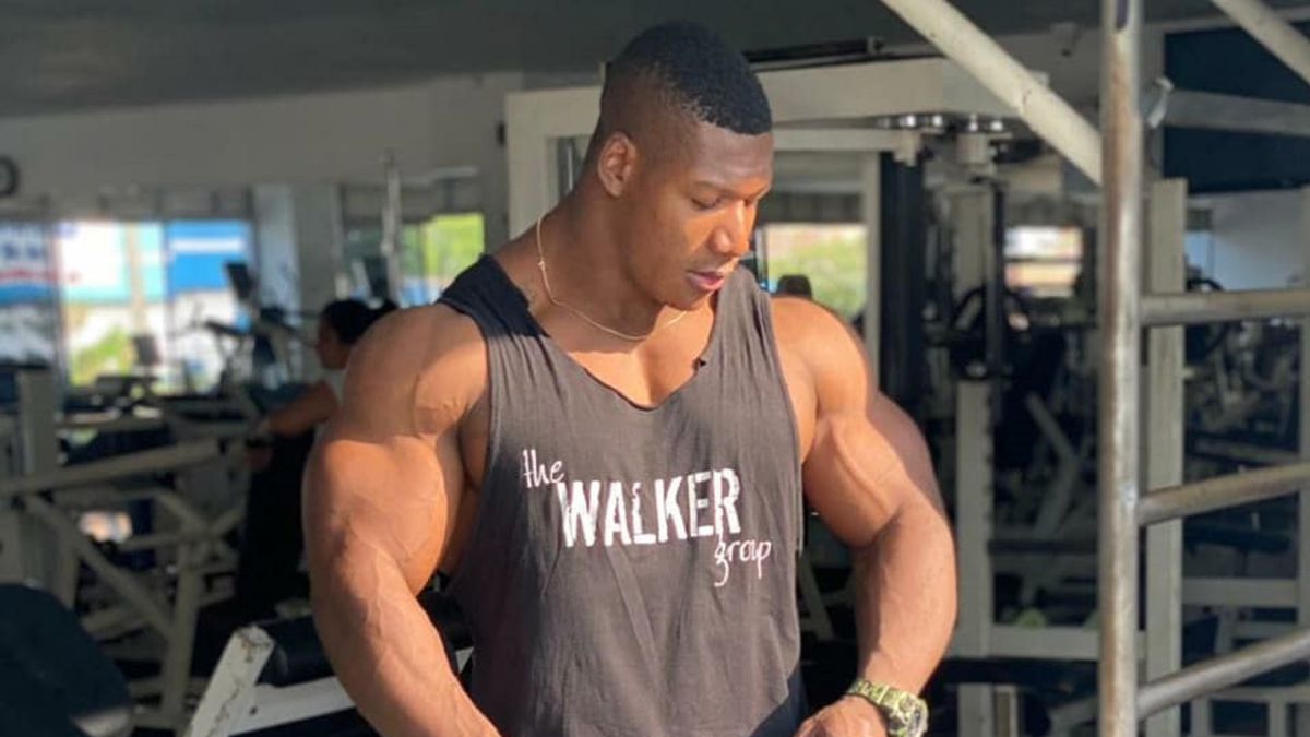 Así es Rubiel Mosquera, fisicoculturista colombiano de cuello gigante