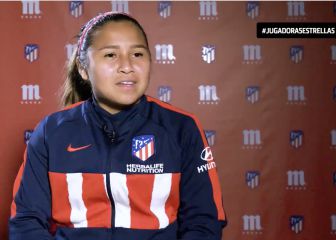 Palabras de Leicy tras ser la jugadora de abril en el Atleti