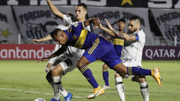 Santos - Boca Juniors en la Copa Libertadores
