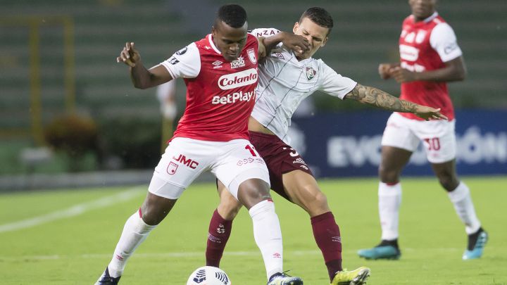 Santa Fe, por histórica victoria en Brasil ante Fluminense