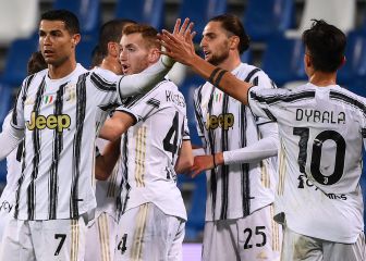 Cuadrado juega 10' en victoria de Juventus sobre Sassuolo