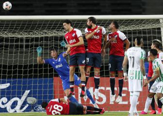 Atlético Nacional iguala en Pereira ante los uruguayos