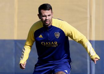 Cardona entrena con el grupo y estaría en el Superclásico