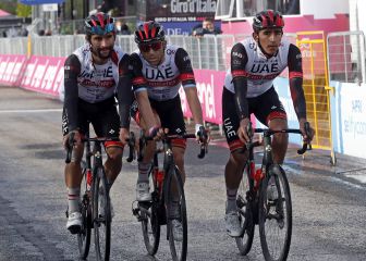 Así quedaron los colombianos en la etapa 7 del Giro de Italia