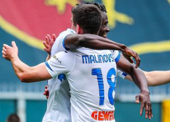 Atalanta vence a Genoa y se mantiene segundo en Serie A