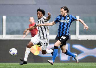Doblete de Cuadrado para la victoria de Juve ante Inter