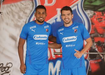 Hernández y el panameño Camargo ya entrenan con DIM