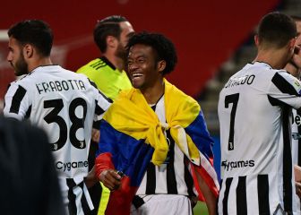 Cuadrado, señalado por la acción del primer gol de Juve