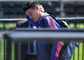 James ya estaría en Colombia