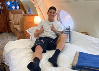 James viaja a Colombia para unirse a la Selección