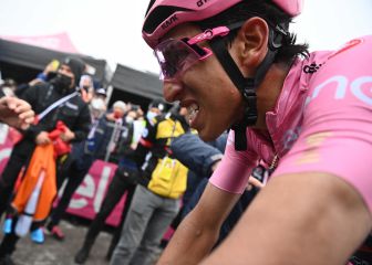 Así quedaron los colombianos en la etapa 14 del Giro de Italia