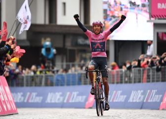 El Giro de Egan Bernal: 