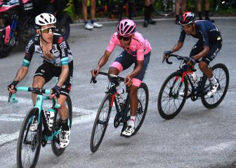 Así quedaron los colombianos en la etapa 17 del Giro de Italia