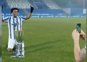 Video de la Juve para celebrar cumpleaños de Cuadrado
