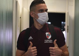 ¿Santos Borré, lejos de River? La Premier sería su destino