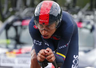 Contrarreloj individual: Hora de salida de los colombianos
