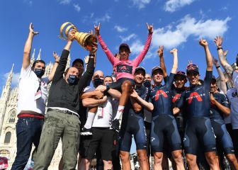 En imágenes: Egan Bernal, campeón del Giro de Italia